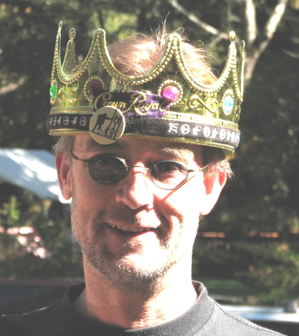Photo of Brad wearing the ROTM crown