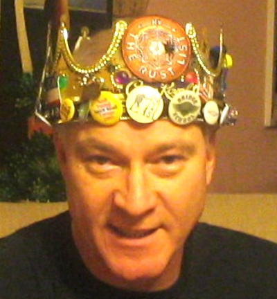 Photo of Gary wearing the ROTM crown