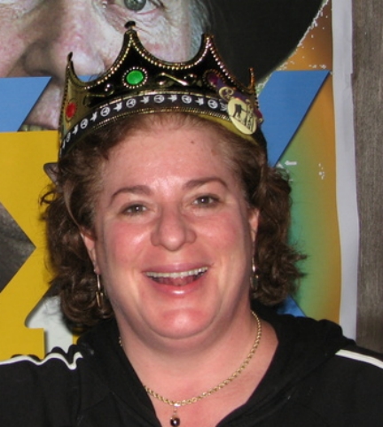 Photo of Jill wearing the ROTM crown