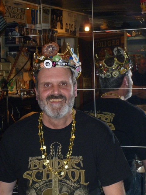 Photo of Martin Landsgesell wearing the ROTM crown
