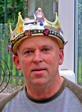 Photo of Nick wearing the ROTM crown
